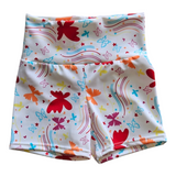 ATHLU Girls Short Tights - Butterflies