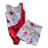 Leotard Outfit Butterfly Style Set