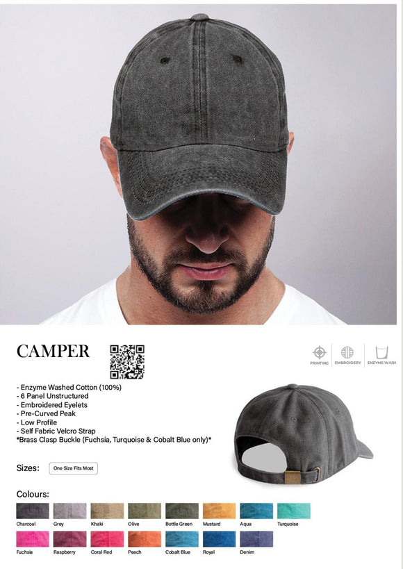 Washed Look Cap