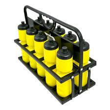 NEW Water Bottle Carrier including 10 x750ml Bottles (Various Colours)